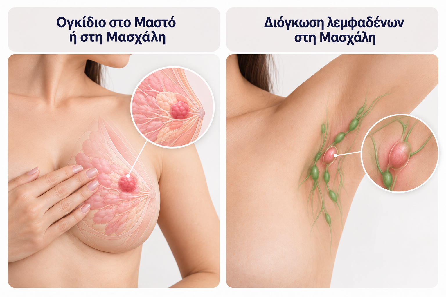 Ογκίδιο στο μαστό και στη μασχάλη